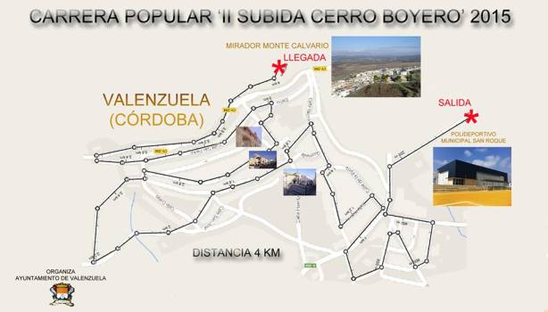 mapa subida cerro boyero 2015